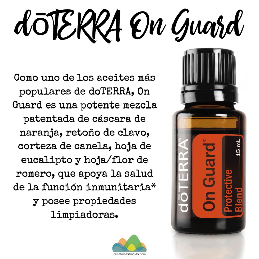 On Guard mezcla protectora de aceites esenciales doTERRA